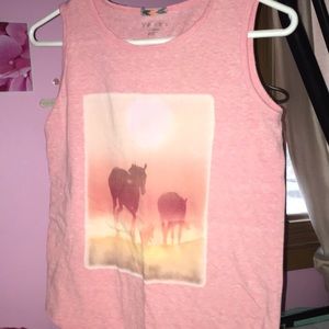 Pink tank top
